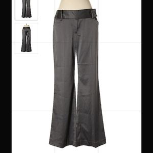 Dark Grey/Silver dress slacks formal cocktail 10